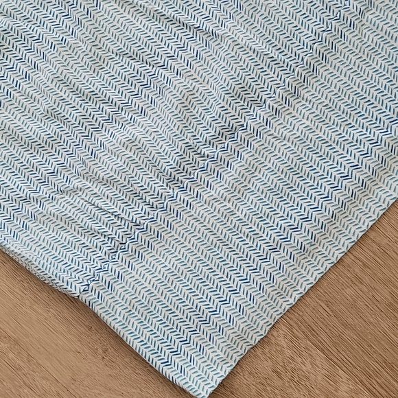 Women's Carve Designs blue and white tank top - Picture 4 of 4